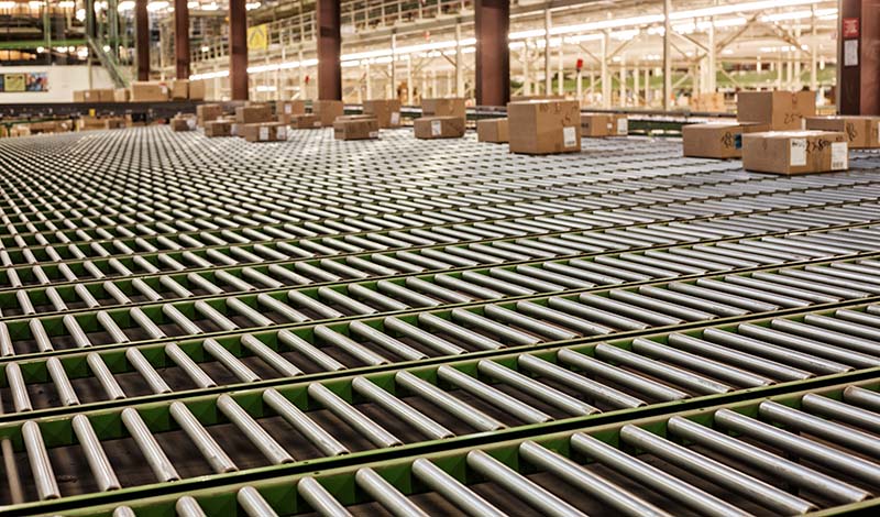 large scale Automated Picking Solutions - conveyors