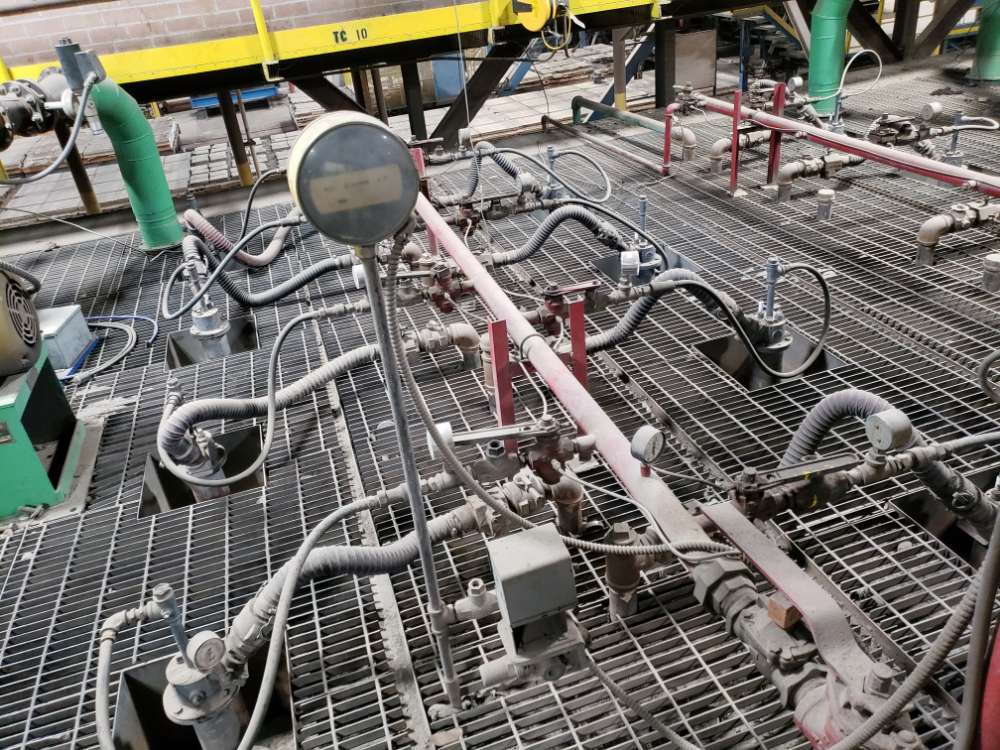 process piping with valves and gauges - equipment maintenance services