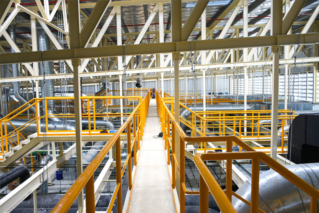 structural steel catwalk system