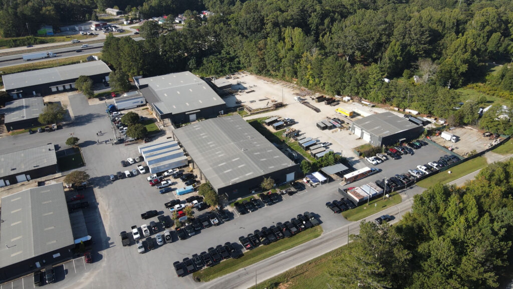 PEC Facility drone shot